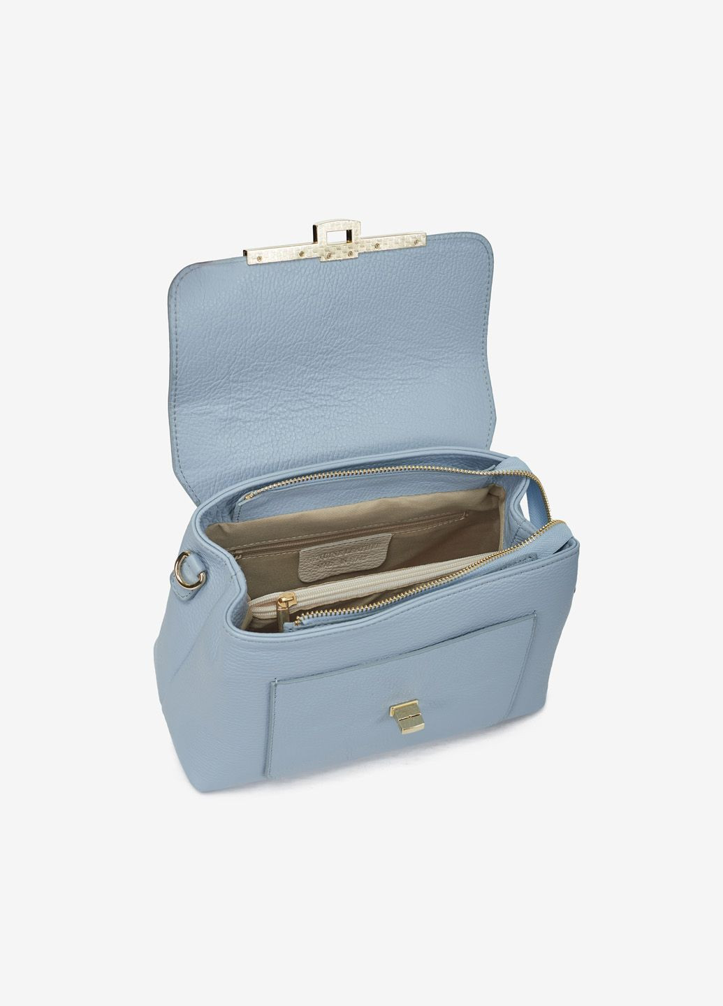 Сумка жіноча шкіряна крос-боді середня Сrossbody Regina Notte (291682664)