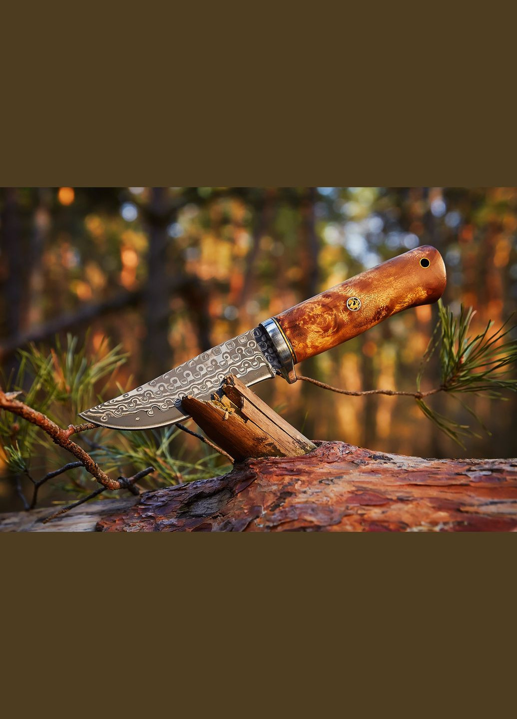 Ніж мисливський дамаська сталь DKY 002 Grand Way (341288278)