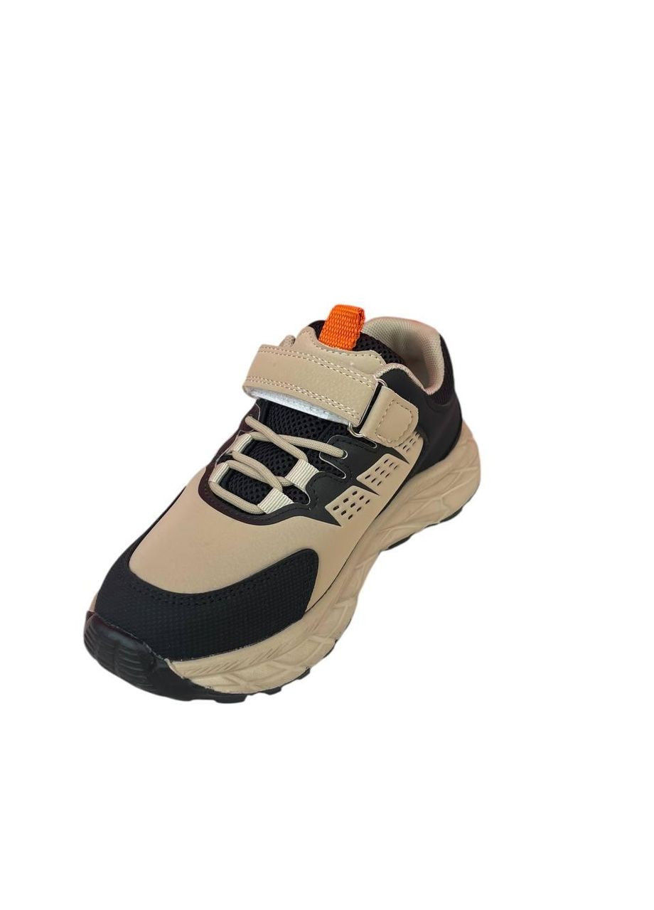 Бежевые демисезонные детские кроссовки на мальчика Jong Golf