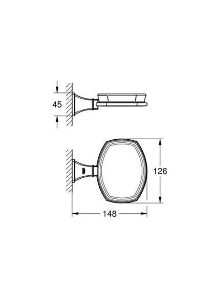 Мильниця Grandera 40628IG0 Grohe (322294762)