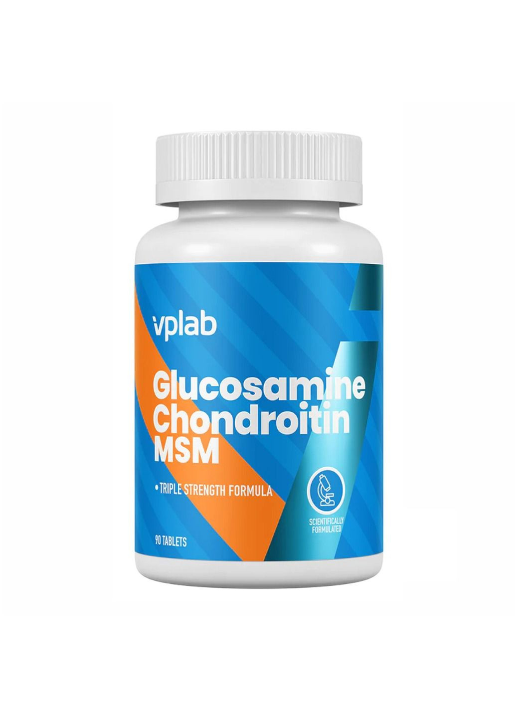 Хондропротектори для суглобів, Glucosamine Chondroitin MSM - 90 tabs VPLab Nutrition (330984683)