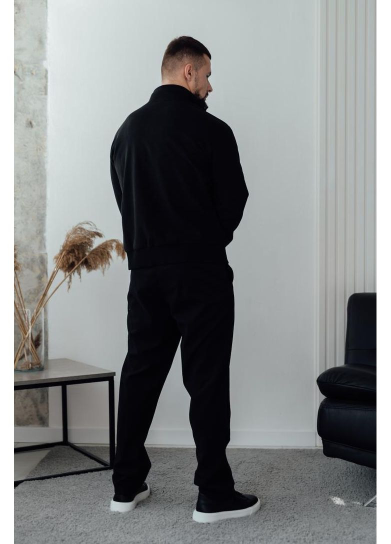 Комбінований демісезонний костюм чоловічий кофта штани класика No Brand