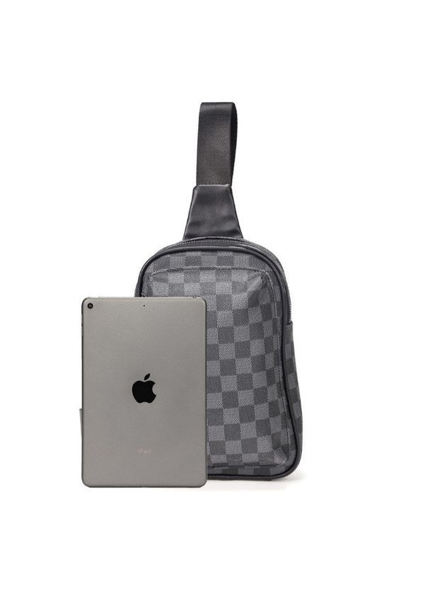 Качественная мужская сумка на грудь экокожа, сумка-слинг для мужчин месенджер кросс-боди Eton (334729473)