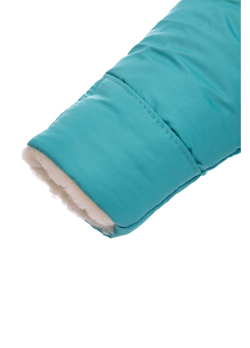 Чоловічок на хутрі для хлопчика без логотипу морська хвиля 74 см (51187) BABYKROHA (297200617)