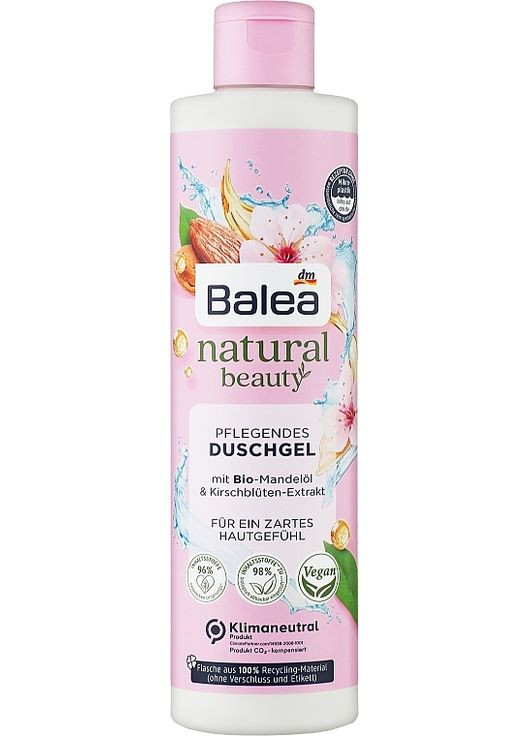 Гель для душа Natural Beauty Mandel & Kirschbl?te 250ml (1157532-122993) Balea (368623041)