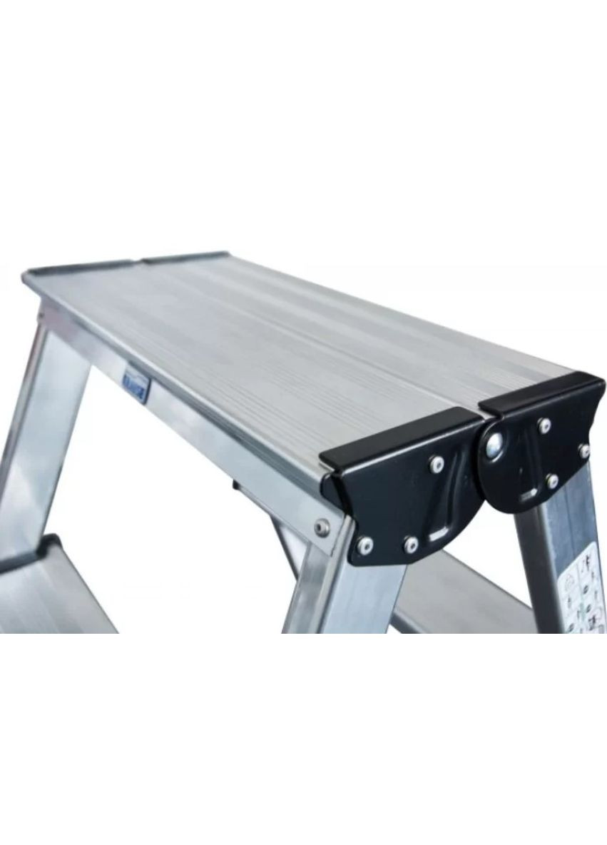 Алюмінієва драбина-стрем'янка Dopplo (2x8 сходинок) 2-секційна двостороння (24153) Krause (302675285)