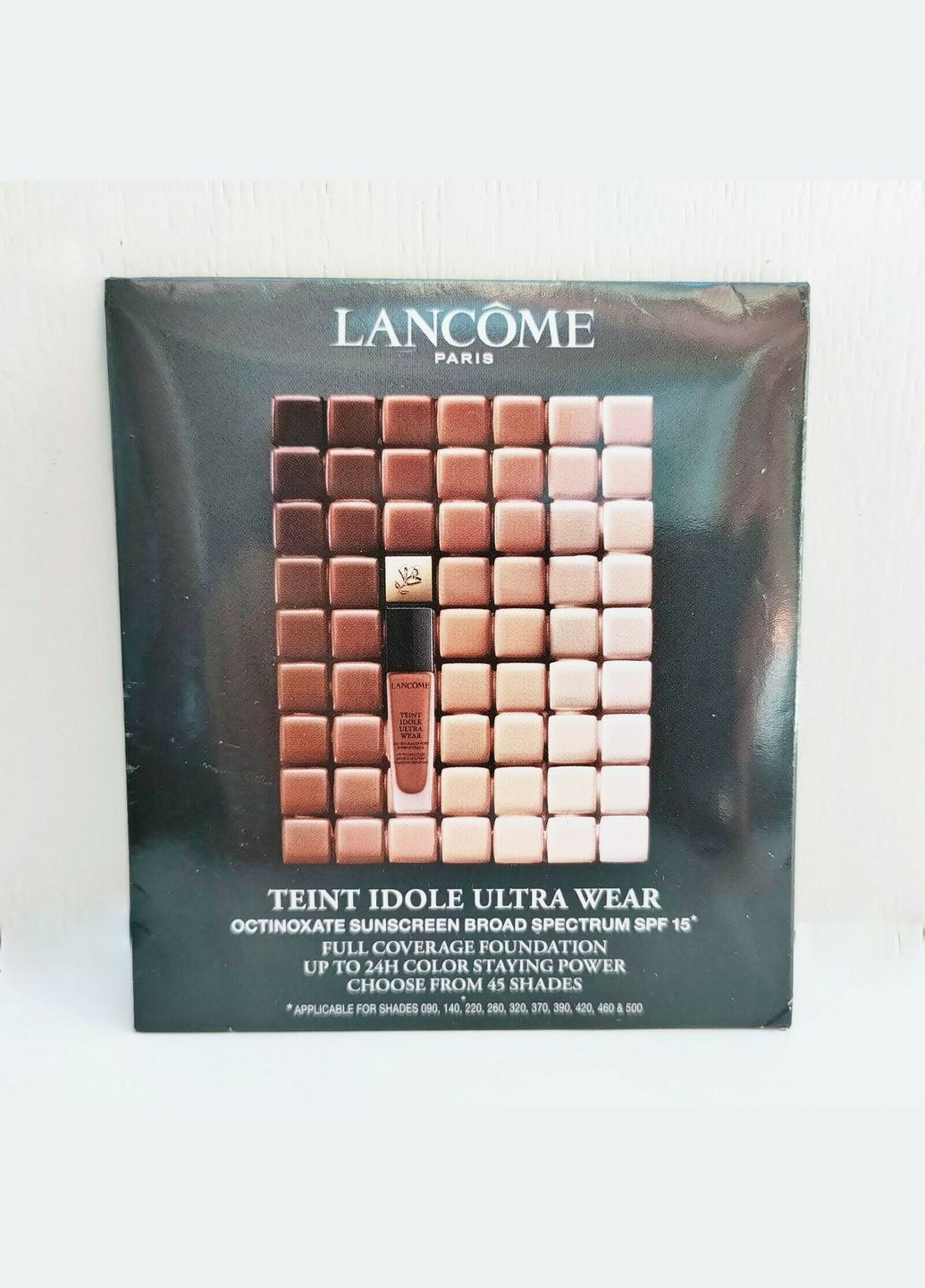 Тональна основа Teint Idole Ultra Wear набір пробників 12 штук по 0,047 мл Lancome (280265789)