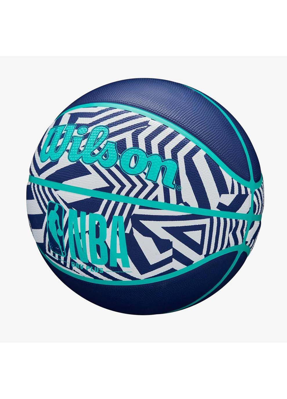 М'яч баскетбольний NBA DRV PLUS DAZZLE CAMO BSKT INDIGO size 6 Wilson (367597410)
