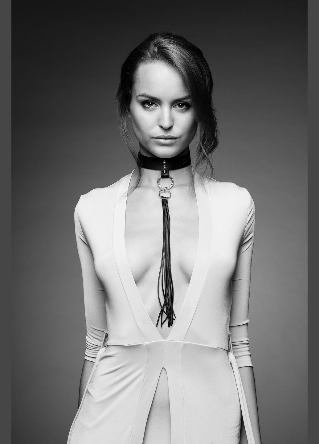 Чокер Indiscrets MAZE - Tassel Chocker Black Bijoux (334709676)