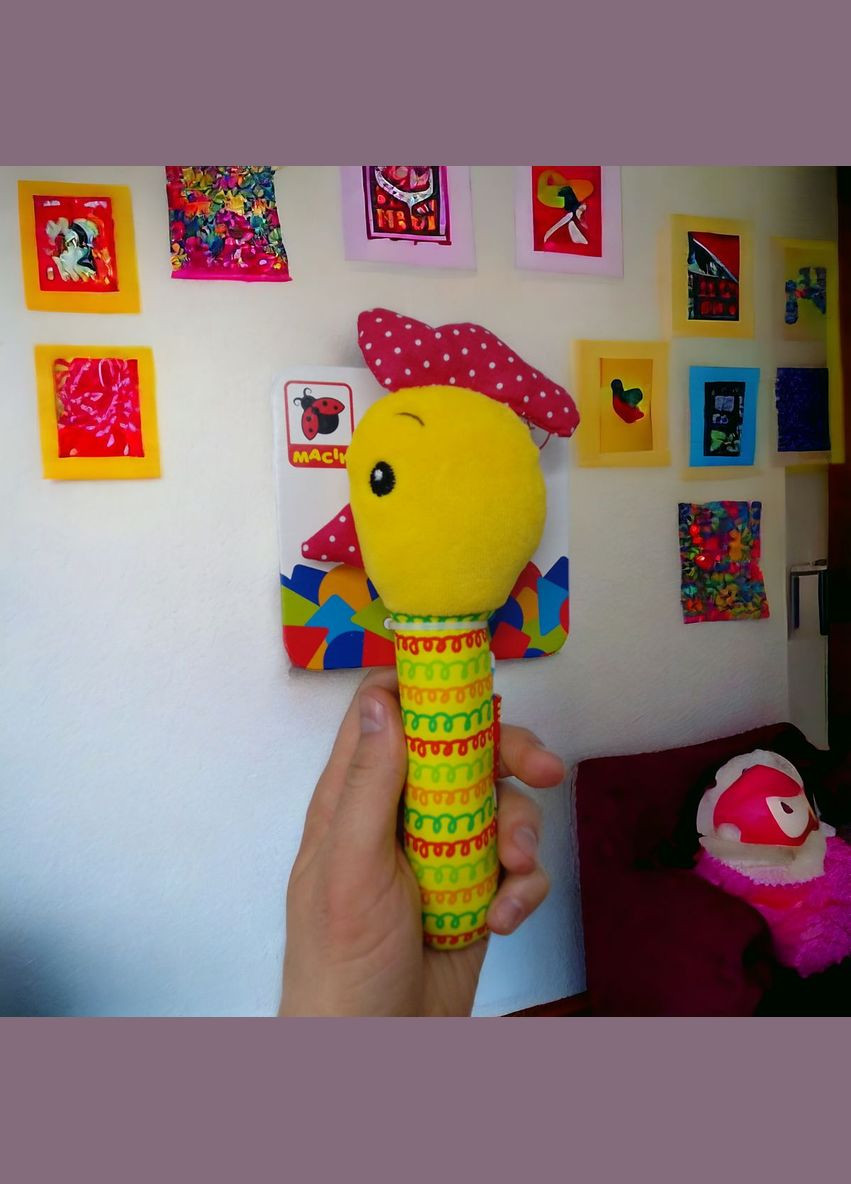 Погремушка-палочка "Забавный петушок" Масік (302898278)