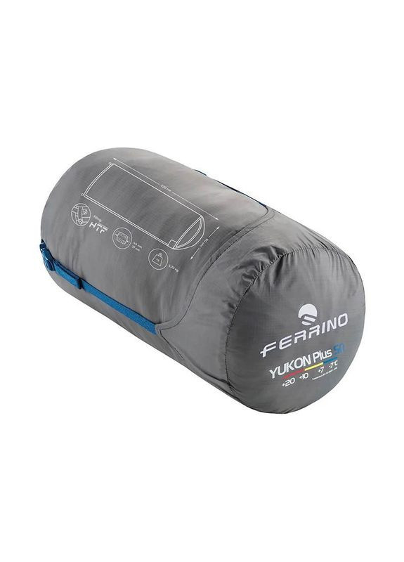 Спальный мешок Yukon SQ/+7°C Blue Left (929813) Ferrino (335406416)