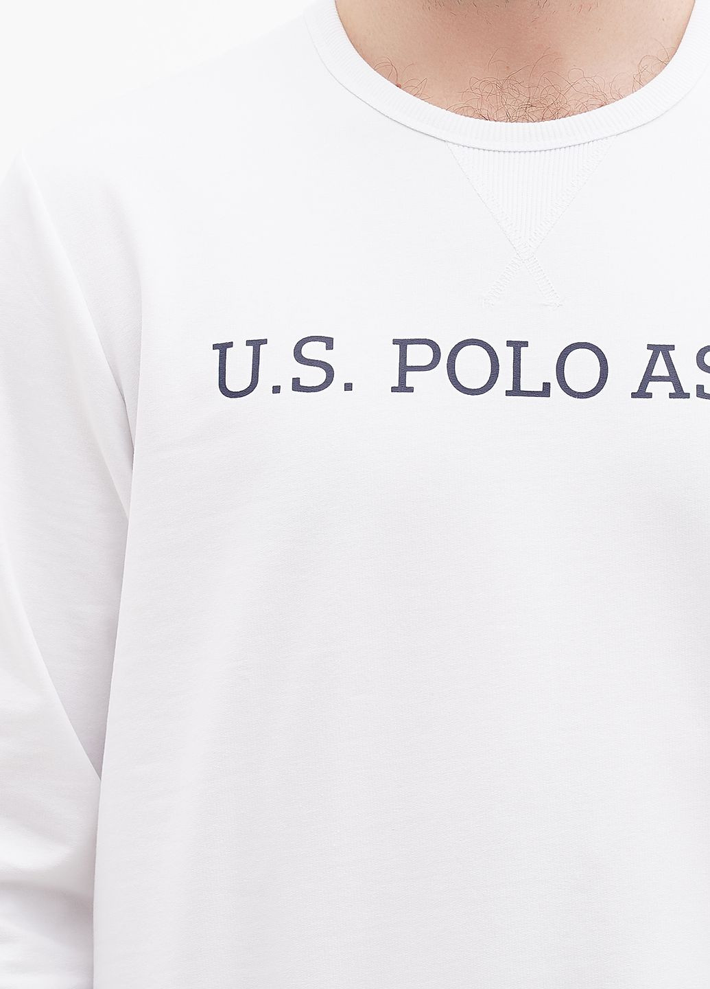 Свитшот мужской U.S. Polo Assn. - крой белый - (285689303)