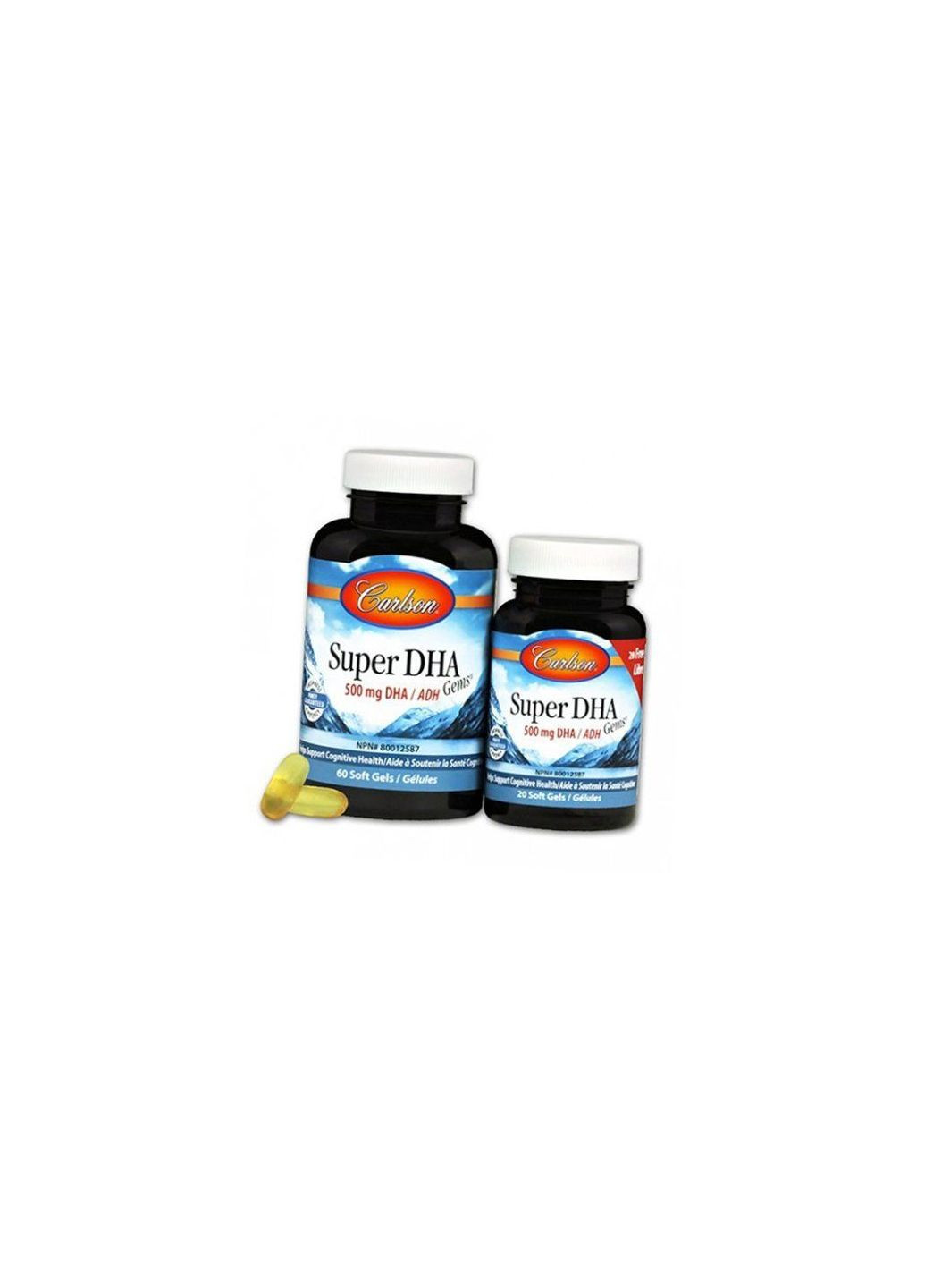 Норвезький концентрат риб'ячого жиру, Super DHA, 80гелкапс (67353018) Carlson Labs (322729373)