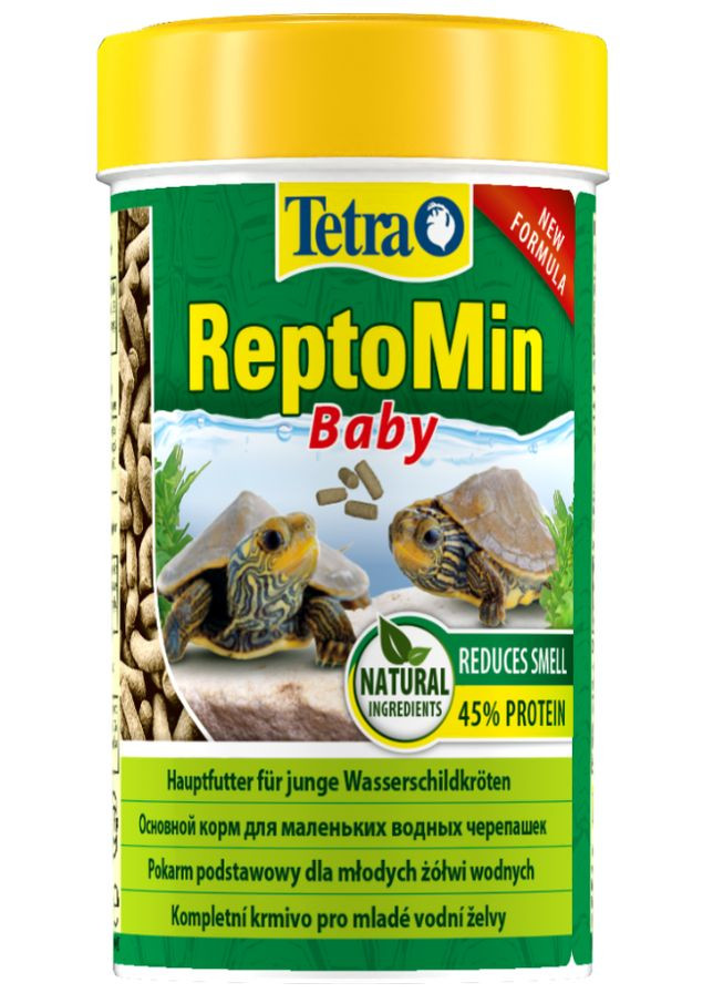 Корм для маленьких черепах ReptoMin Baby палочки, 100 мл Tetra (292260154)