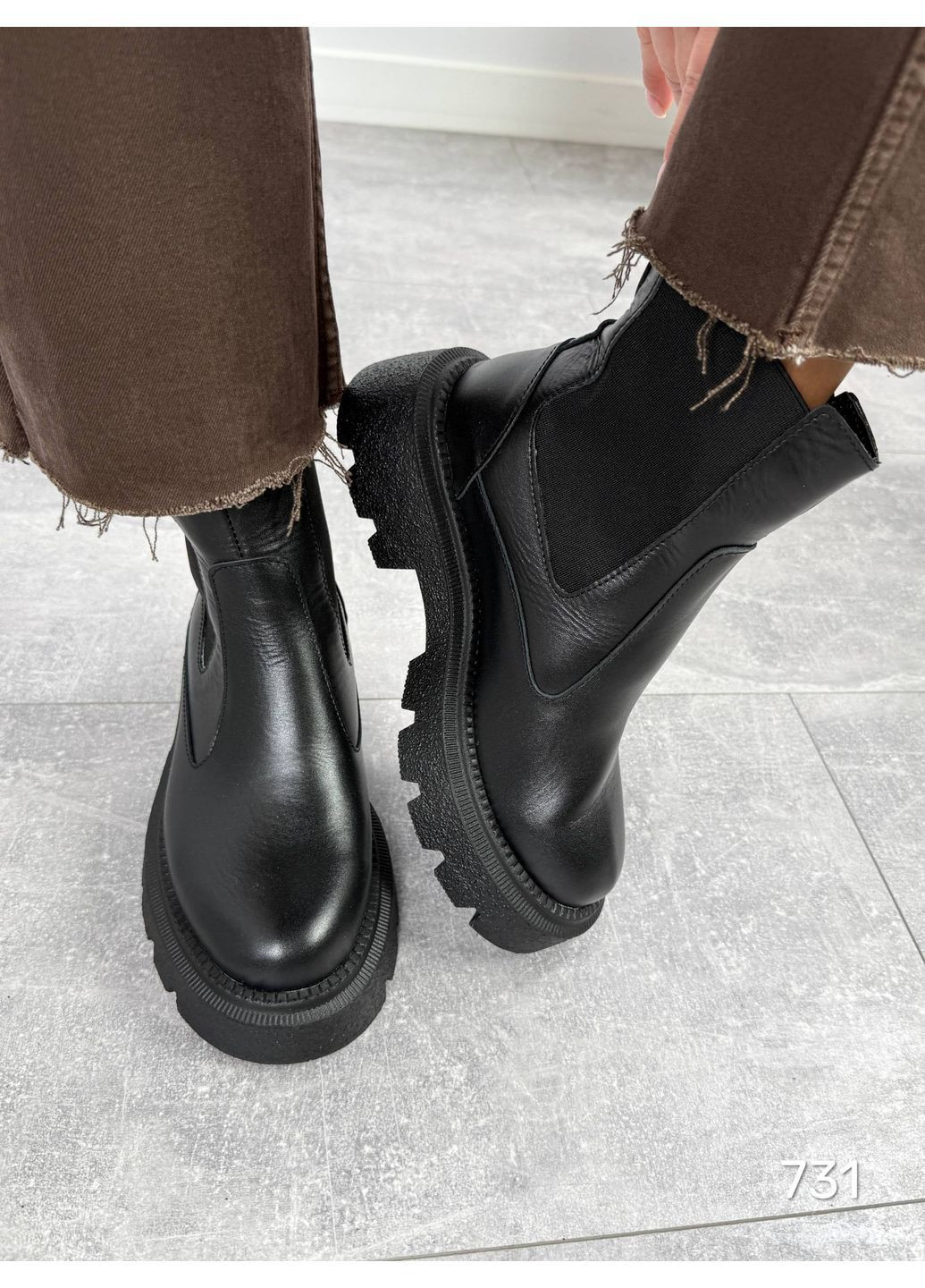 Осенние ботинки Vakko из искусственной кожи