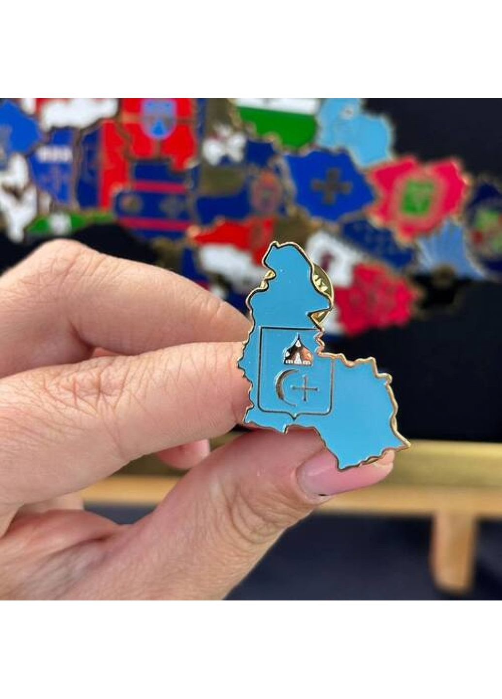 Значок Сумщина (7842) Dobroznak (365246624)