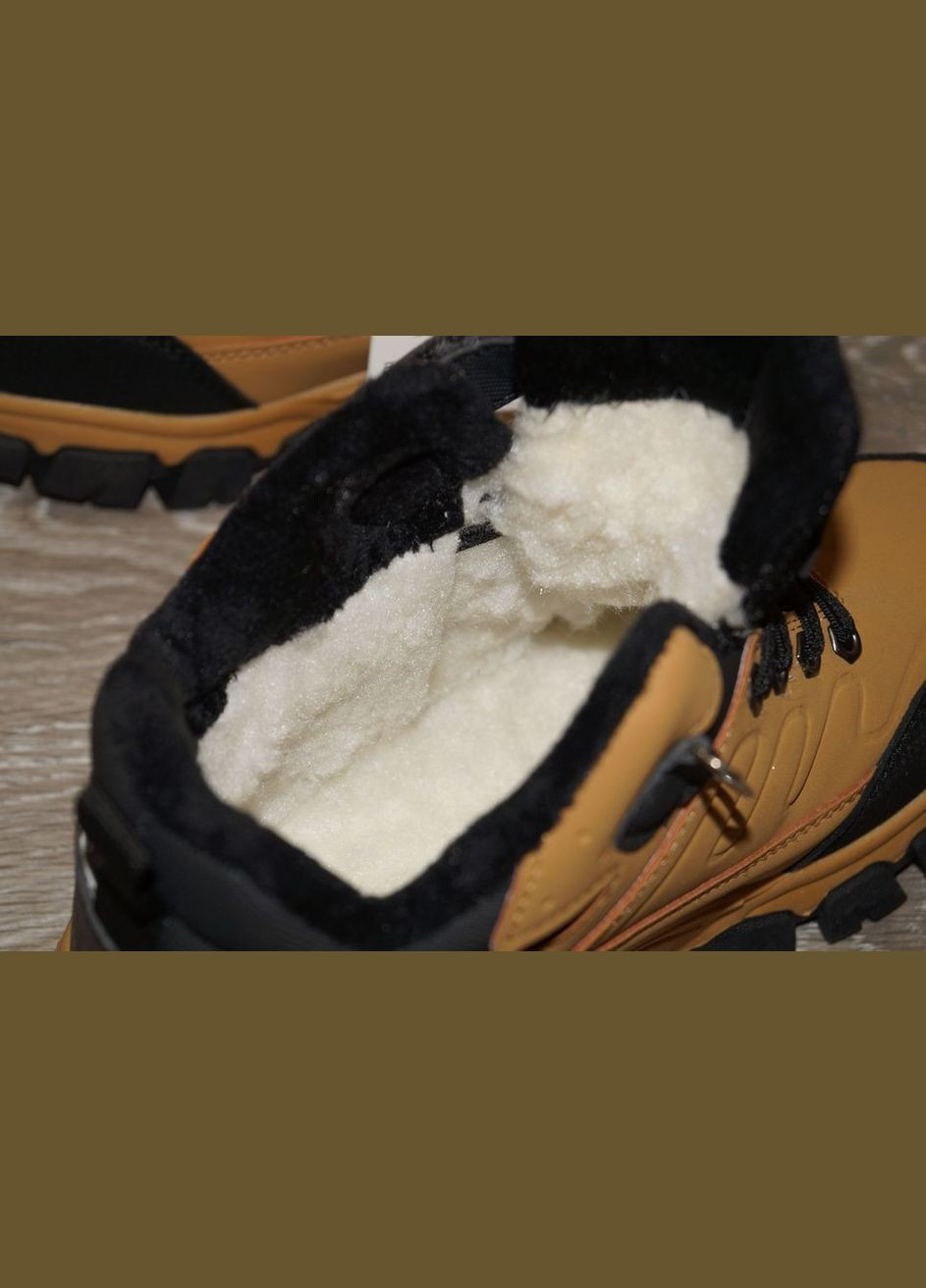 Светло-коричневые повседневные, кэжуал зимние ботинки зимние для мальчика коричневые BBT