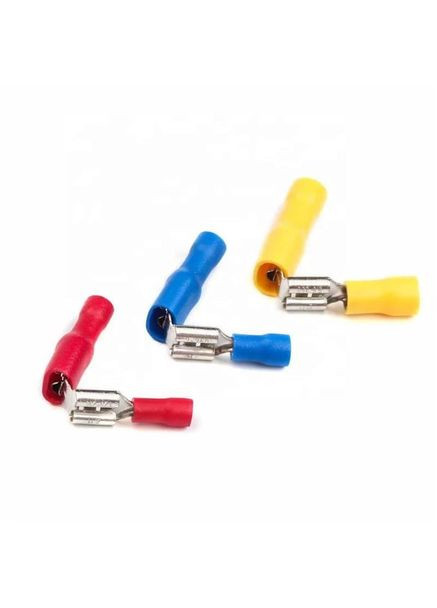 Набор обжимающих клемм 720 штук с изоляцией для соединения проводов, три цвета: красный, желтый, синий Lemanso (357494852)