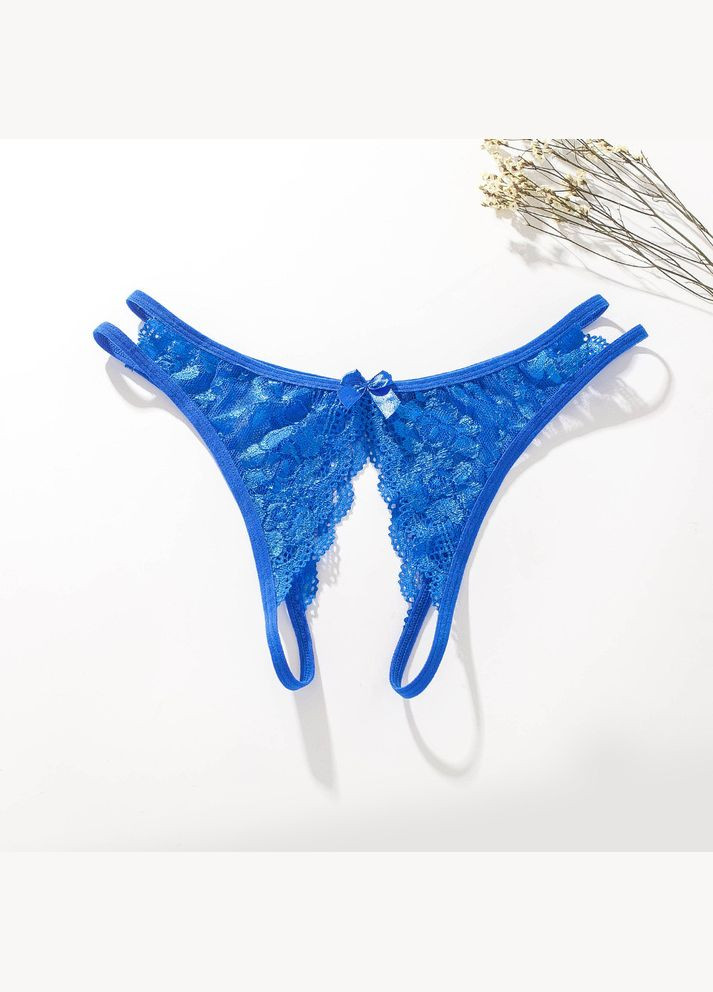 Жіночі трусики стрінги з розрізом (арт.8048) No Brand З відкритим доступом (346121304)