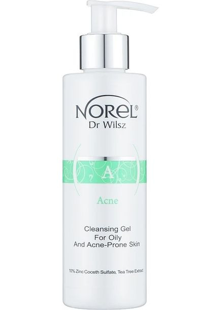 Гель для вмивання від прищів антибактеріальний, Норель, Acne Antibacterial Cleansing Gel, 200 мл Norel (368850999)