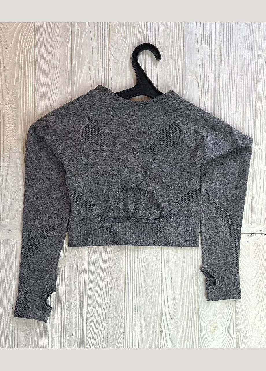 Женский спортивный комплект для фитнеса костюм для спорта бесшовные лосины и лонгслив размер ( ) No Brand (330618825)