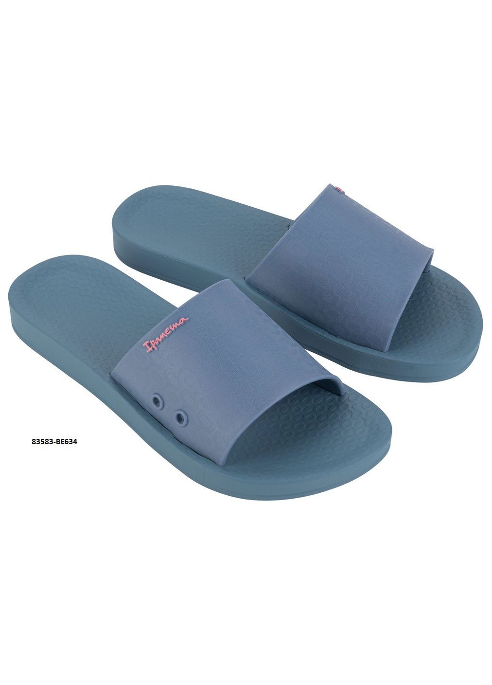 Синие унисекс тапки Ipanema