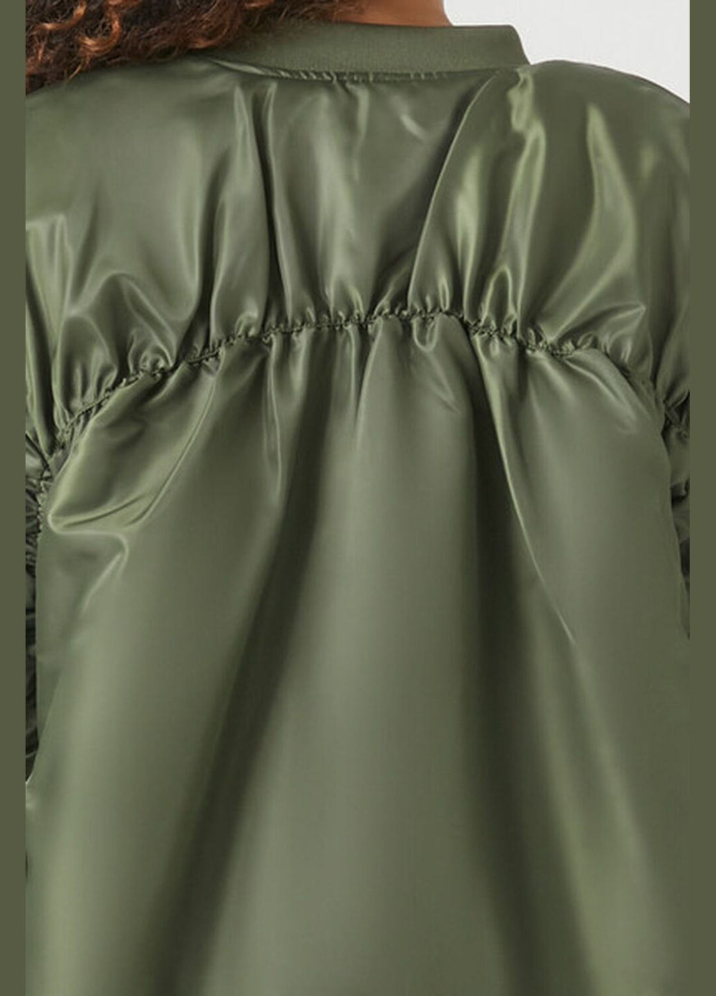 Бомбер с шерпой Forever 21 на молнии (322287089)