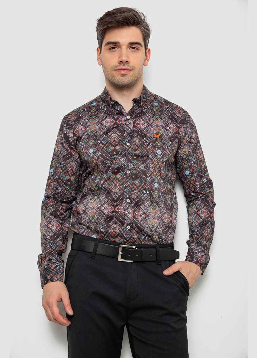 Черная рубашка Ager