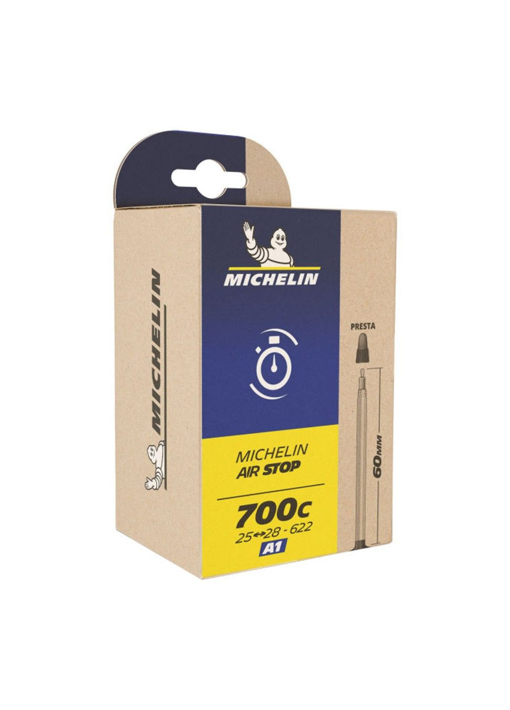 Камера A4 29x1.90/2.50 (47/61-622) AV 48mm 223г Michelin (305069358)