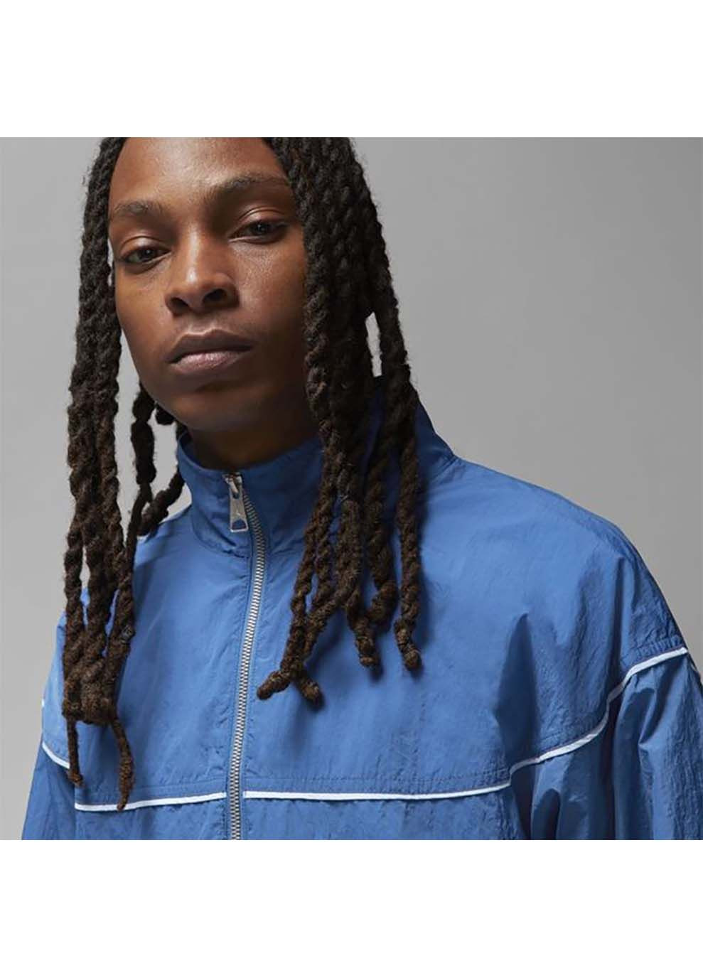 Чоловіча Спортивна кофта ESS STMT WARMUP JKT Синій Jordan (367599252)