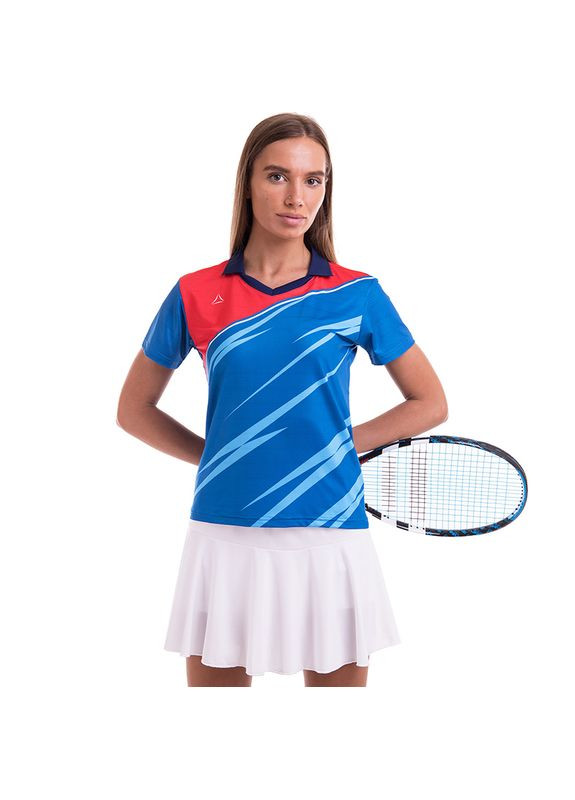 Форма для великого тенісу жіноча LD-1843B Блакитно-червоний, (60506034) Lingo (323025489)