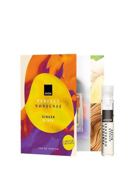 Парфюмерная вода Choco Bamboozie Ginger Blaze для нее – открытка с пробным образцом (0.6 мл) Avon (367622595)