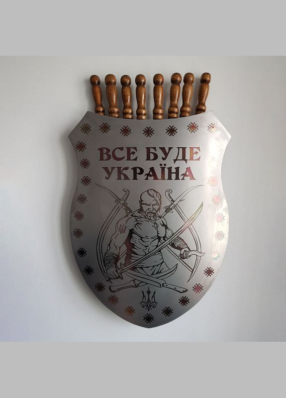 Щит з нержавійки з лазерним гравіюванням Boro (346531957)