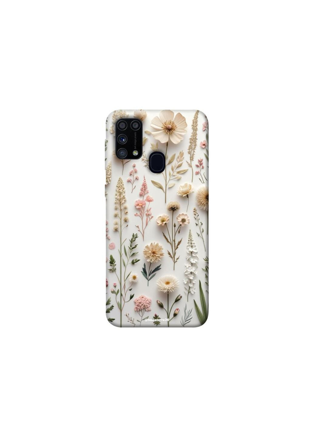 Чохол на Samsung Galaxy M31 Floral design ver.1 Frontalka (361335510)