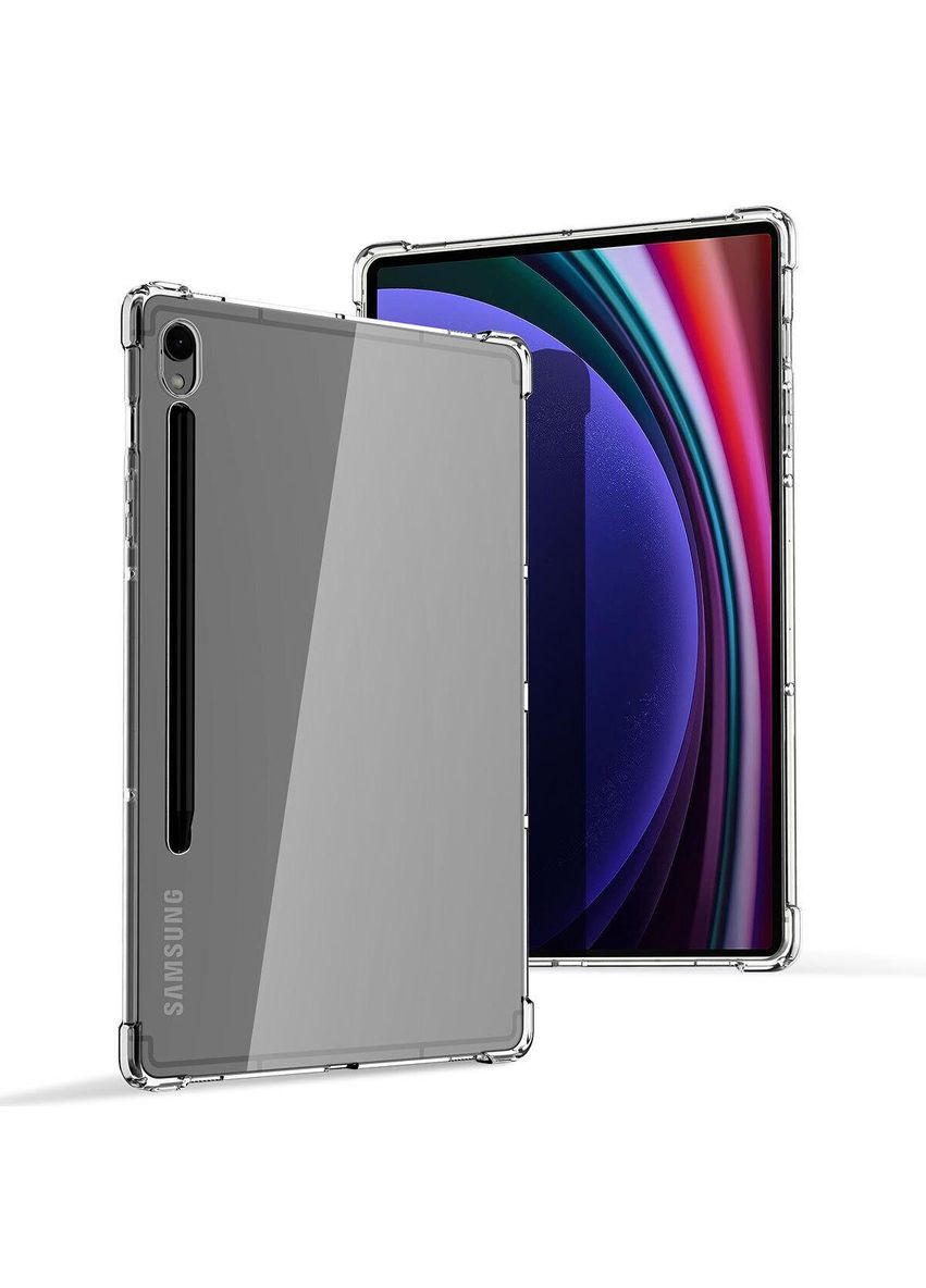 Силиконовый чехол бампер Silicone для планшета Samsung Galaxy Tab S9 FE (SM-X510 / SM-X516) - Clear Primolux (333720007)