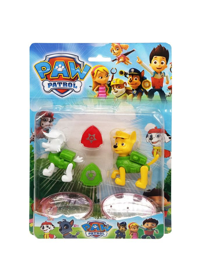 Набір героїв Щенячий патруль "Гонщик і Зума" 62070B(Green) фігурки з аксесуарами BMW (316264379)