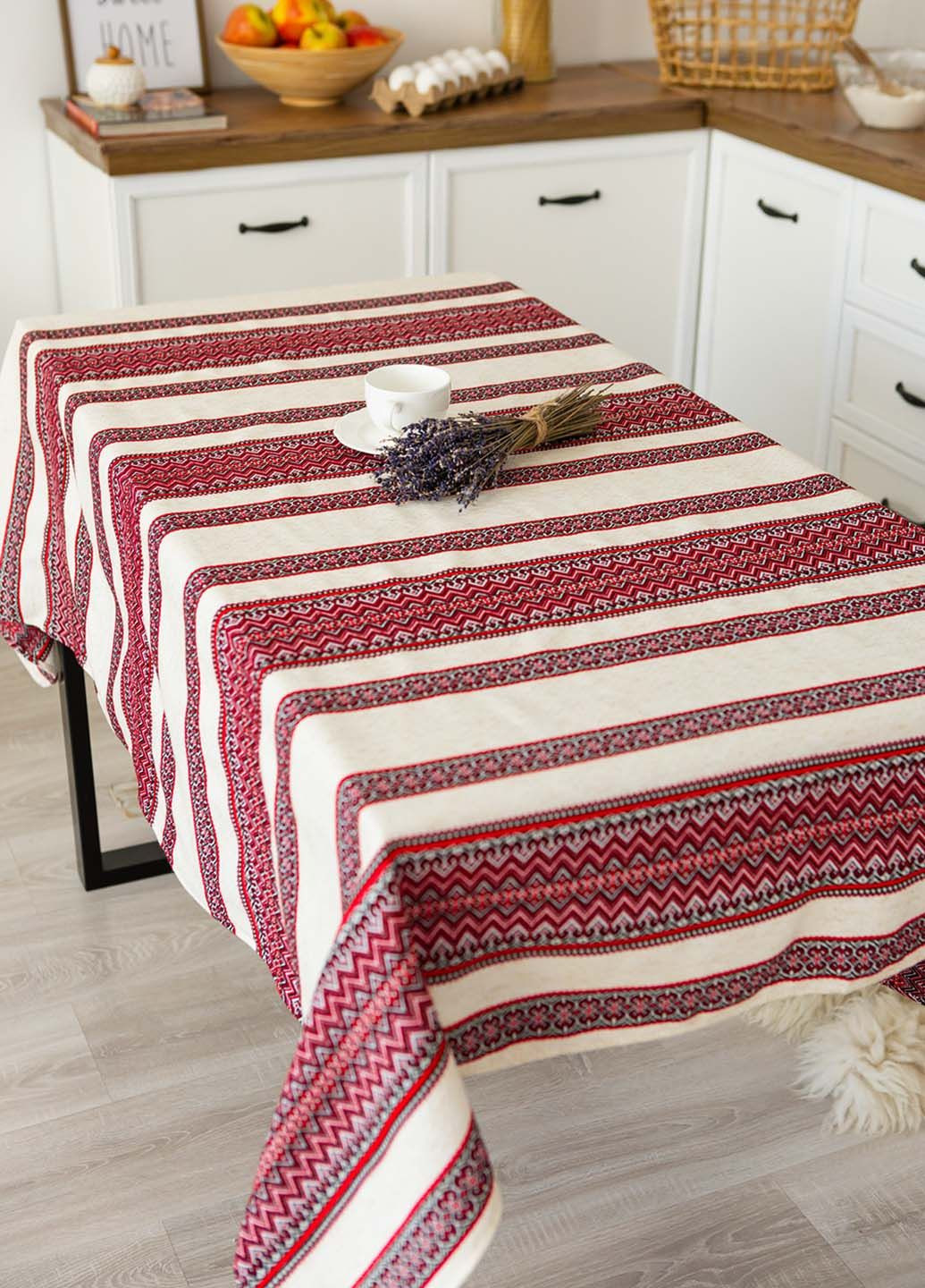 Скатертина вишита з українським орнаментом 3.0м х 1.5м (рнд1130) Homedec - (316472141)