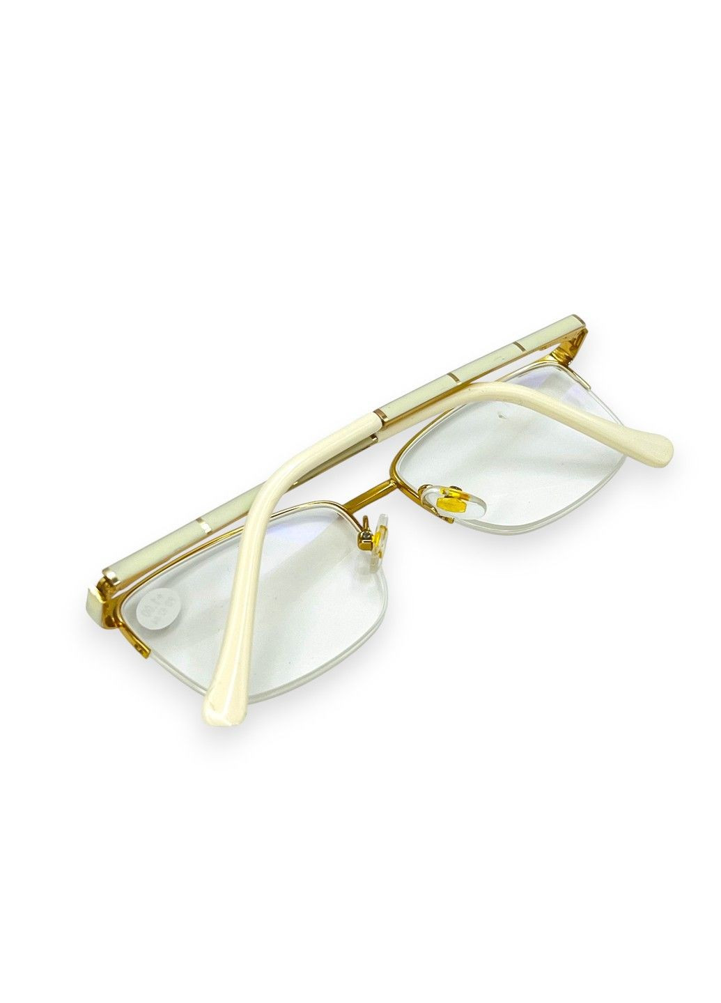 Очки для зрения женские золотисто-белые No Brand (305416117)