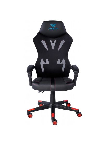 Кресло F010 Black/Red Aula (323042083)