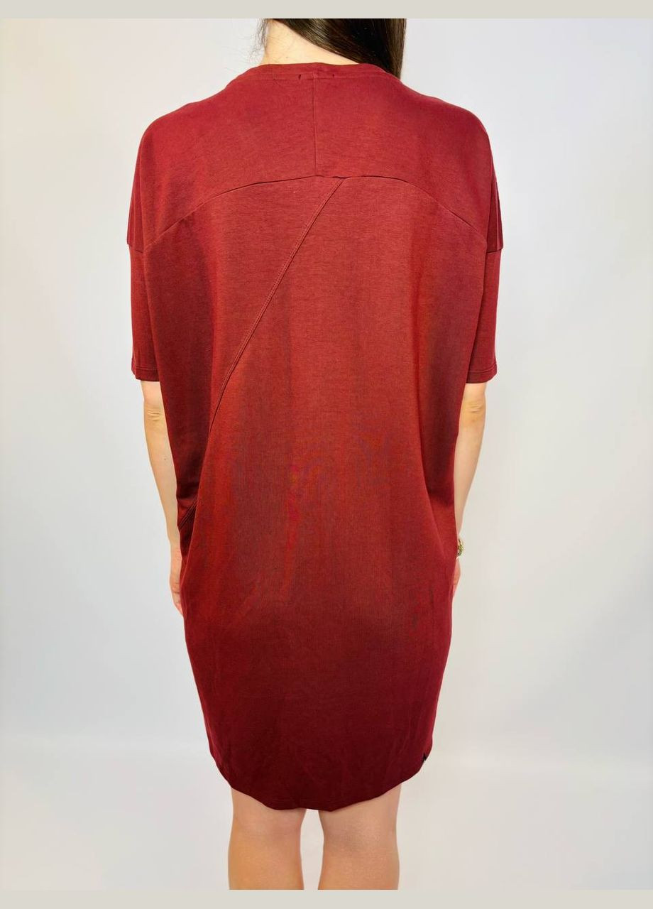 Бордовое платье Denham