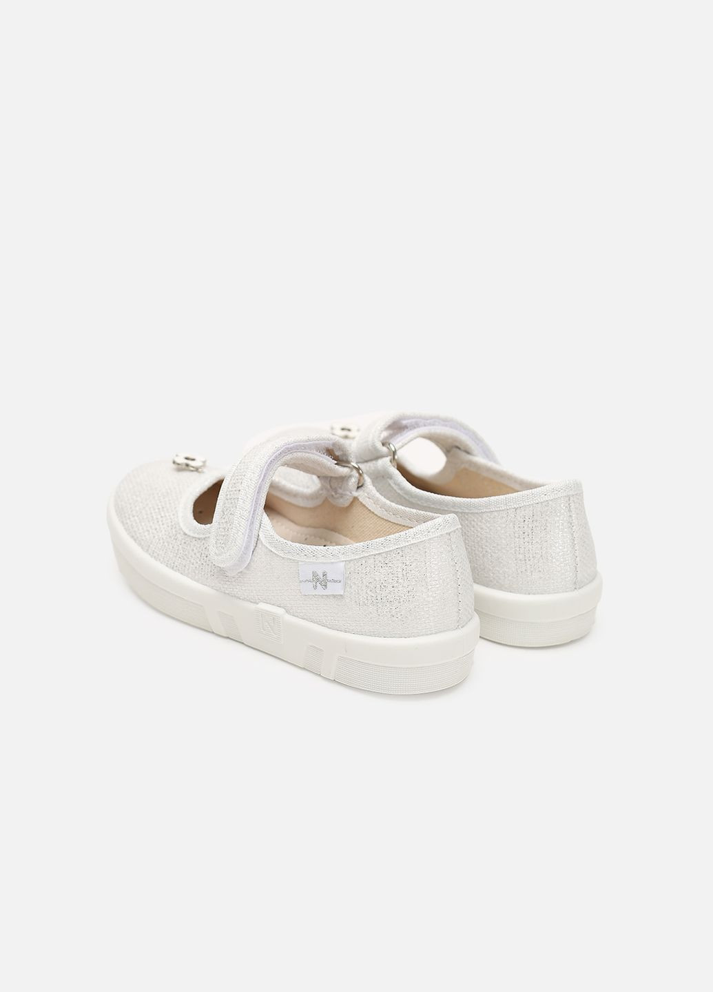 Сліпони для дівчинки колір срібний CB-00280762 Waldi (339767521)