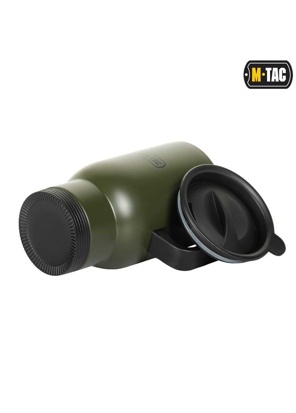 Термокружка 450 мл. з кришкою олива M-TAC (337142875)