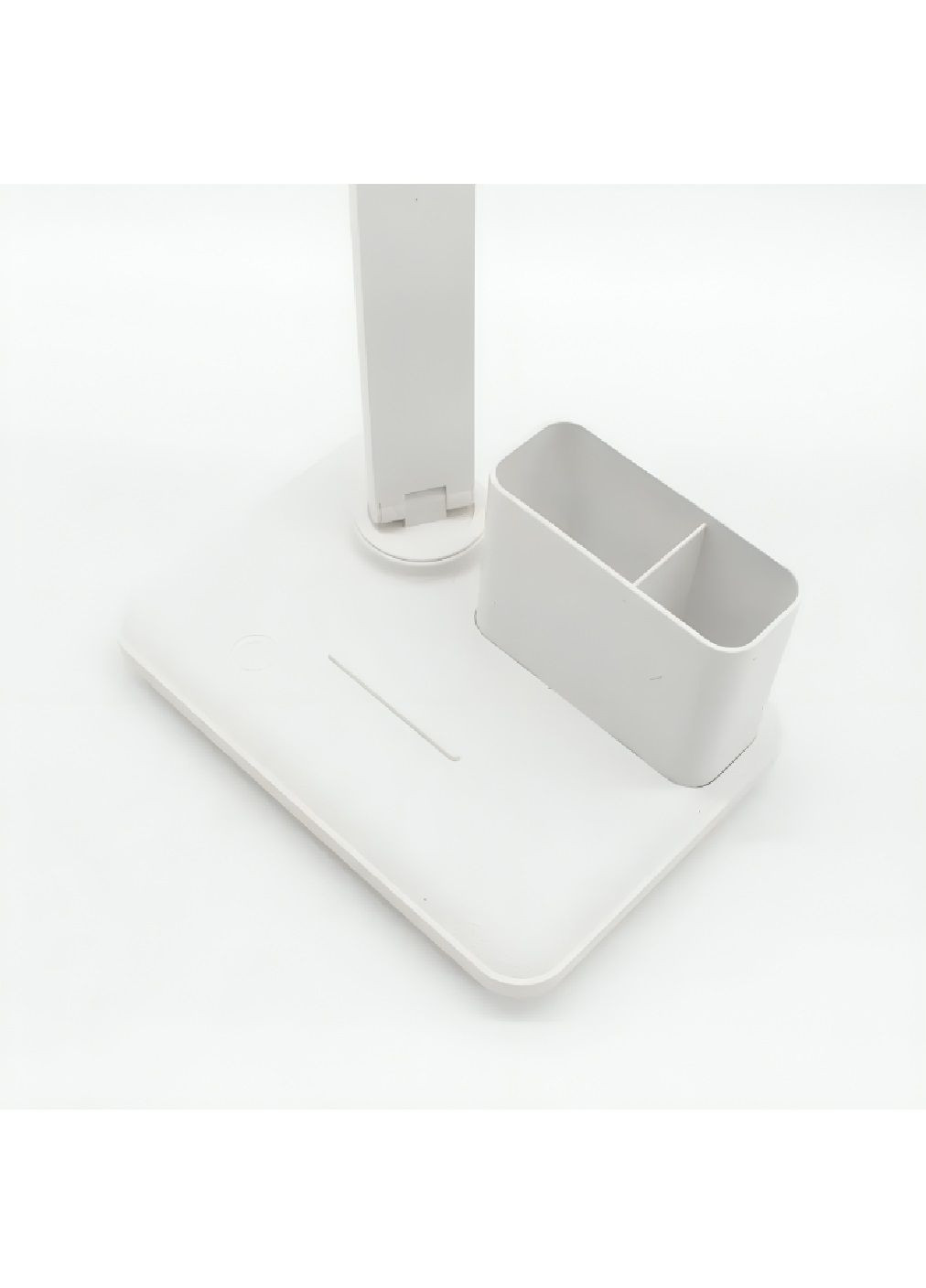 Настольная сенсорная аккумуляторная лампа с зарядкой от USB двумя плафонами органайзером держателем для телефона (480392-Prob) Unbranded (335003932)