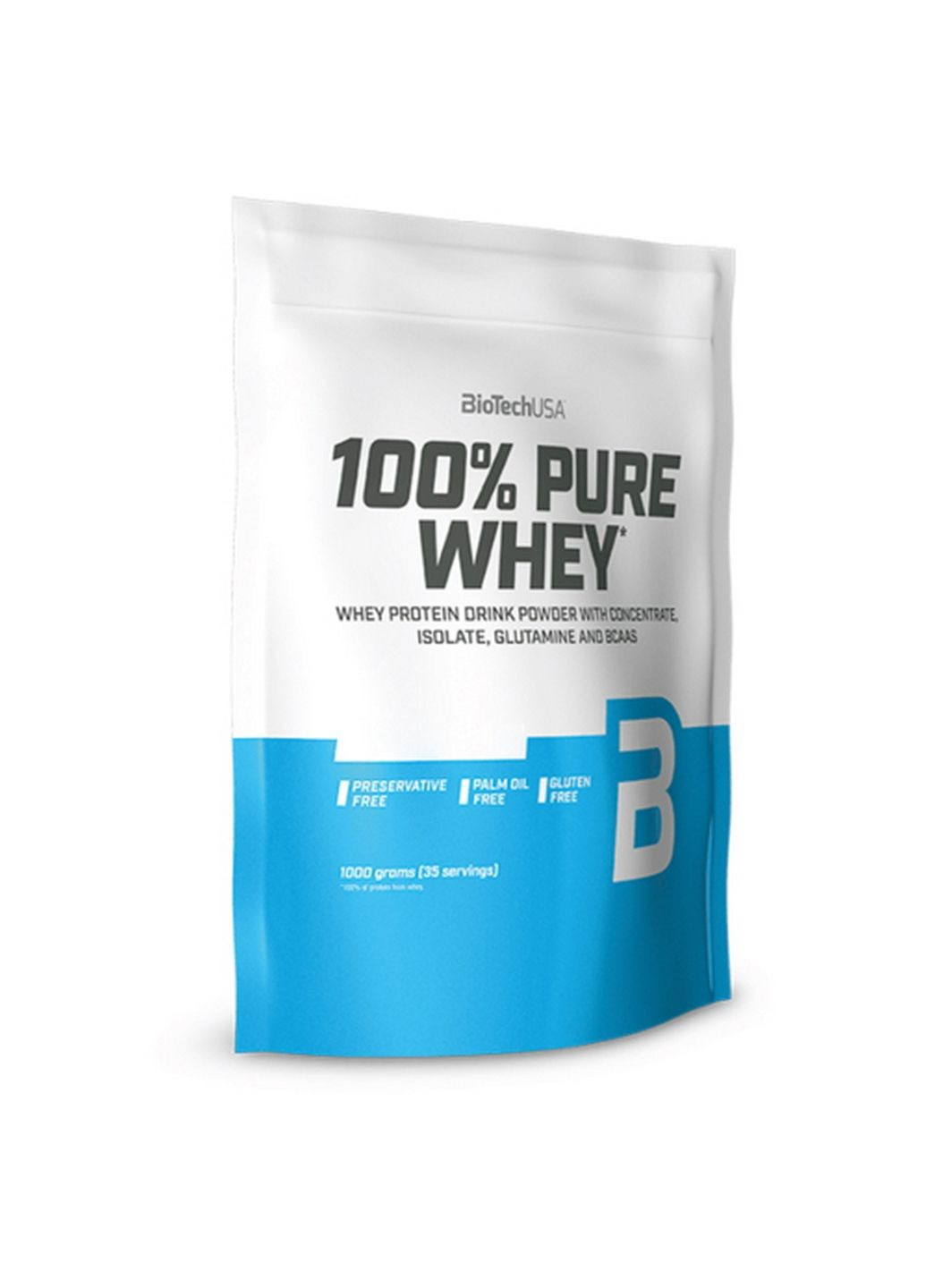 Протеїн 100% Pure Whey, 1 кг Шоколад-арахісова паста Biotech (293339282)