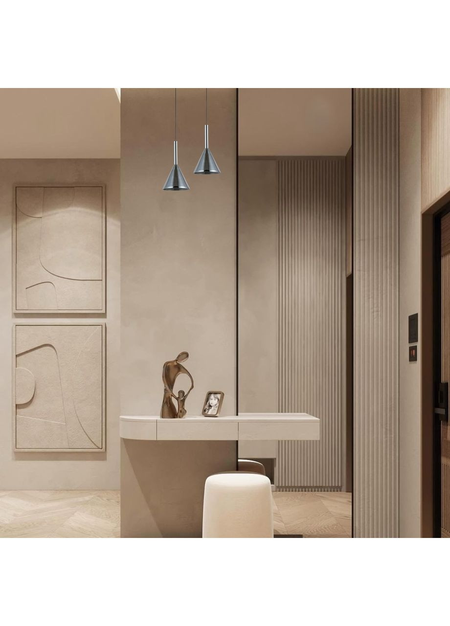 Подвес 17см с графитовым плафоном (800-P3232A-1 SM) No Brand (370070635)