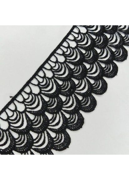 Мереживо макраме 9см (20 м) Колір чорний (16-D1186-2) Plus-plus (352747773)