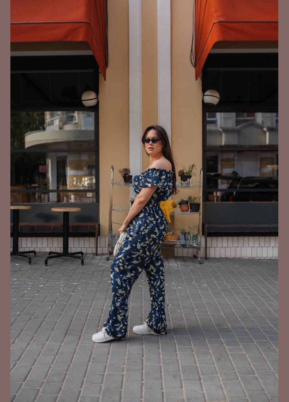 Брючний костюм Трійка: брюки, Топ та Сорочка Україна (337227424)