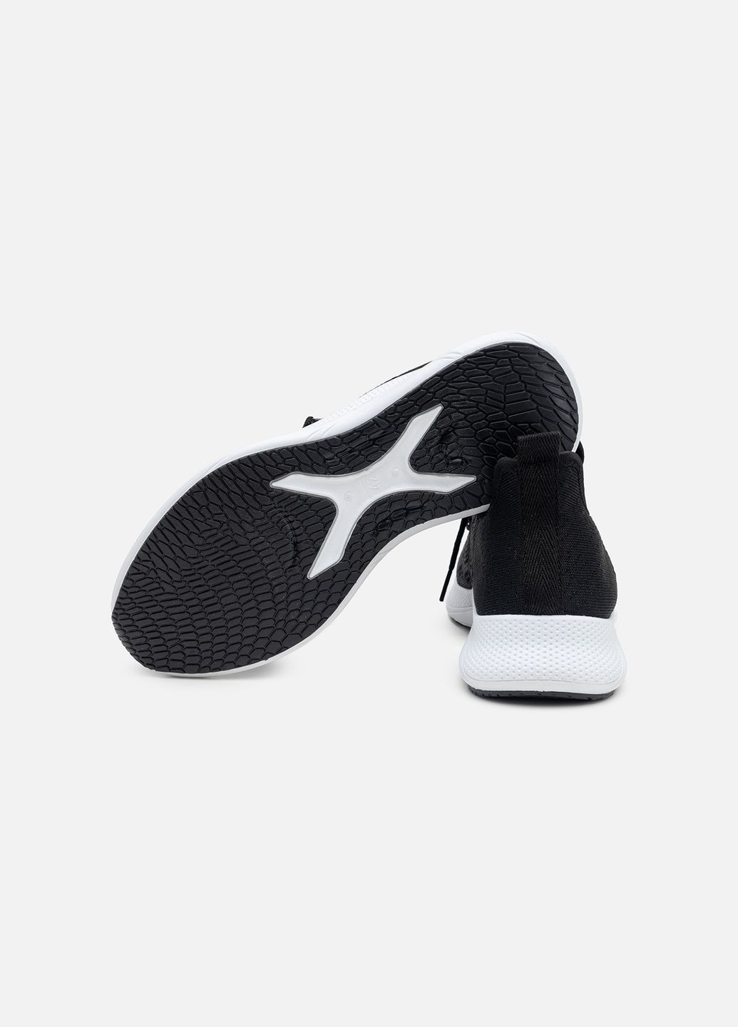 Черные мужские кроссовки цвет черный цб-00232842 Yuki
