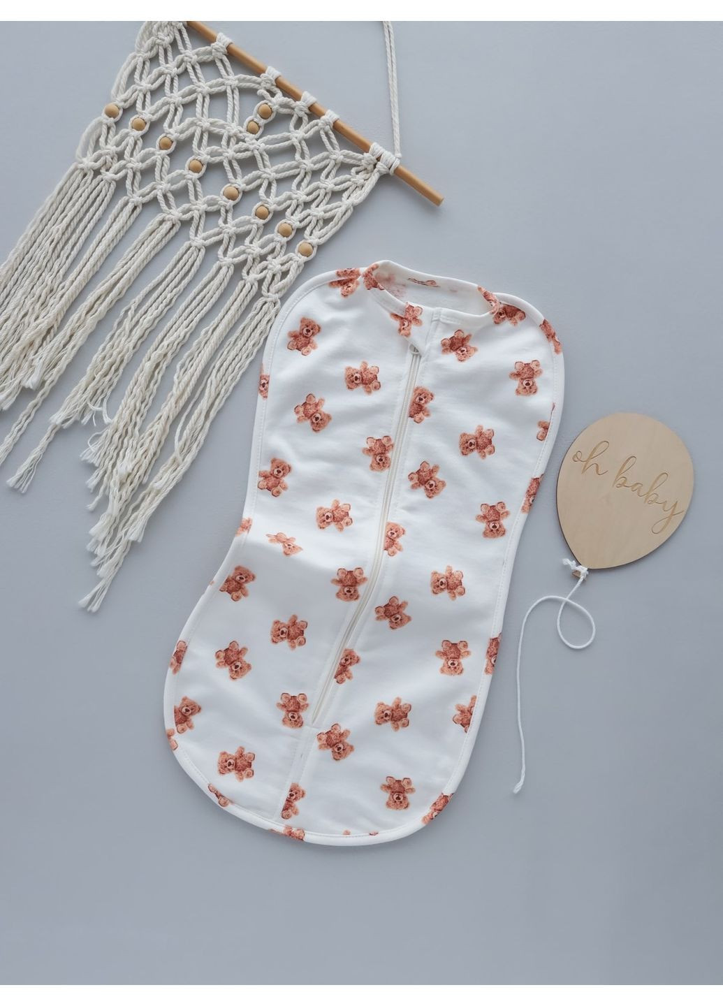 Пеленка-кокон утеплена на молнии No Brand (369681866)