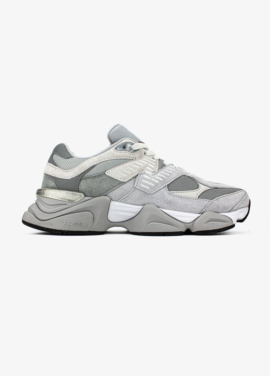 Кроссовки женские и мужские New Balance 9060 shadow gray | Нью Беланс 9060 серые No Brand серые демисезоны (338433410)